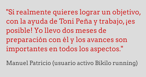 opinion plan entrenamiento